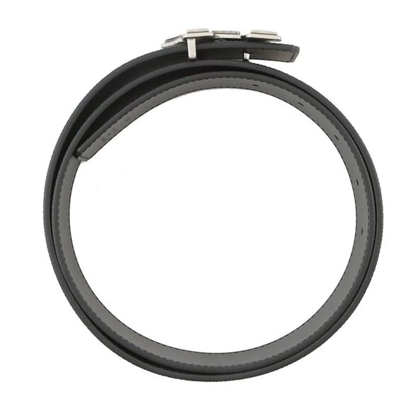 LOUIS VUITTON Belt: LV Flower Camouflage 40mm Reversible Size 35.4" PVC/Leat... - Picture 3 of 8